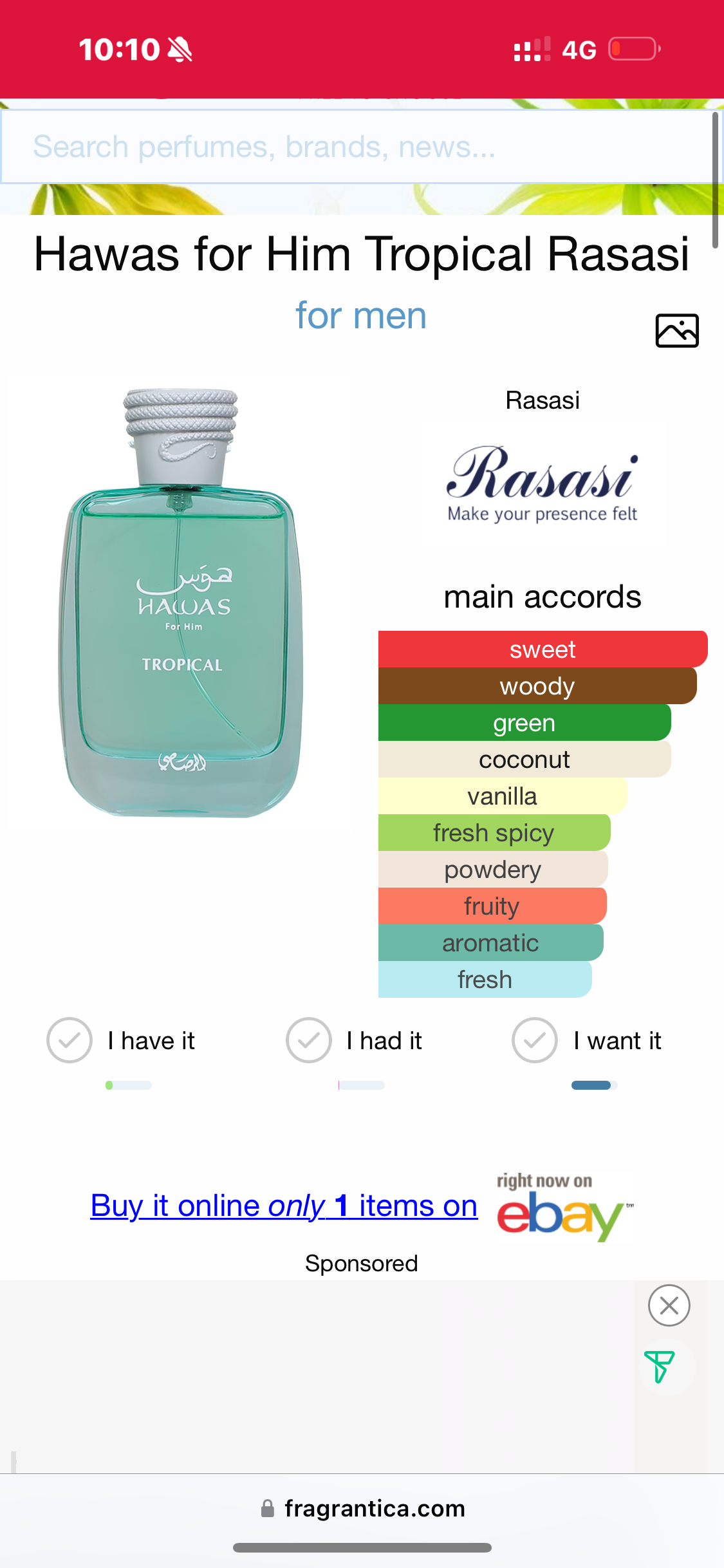 HAWAS TROPICAL