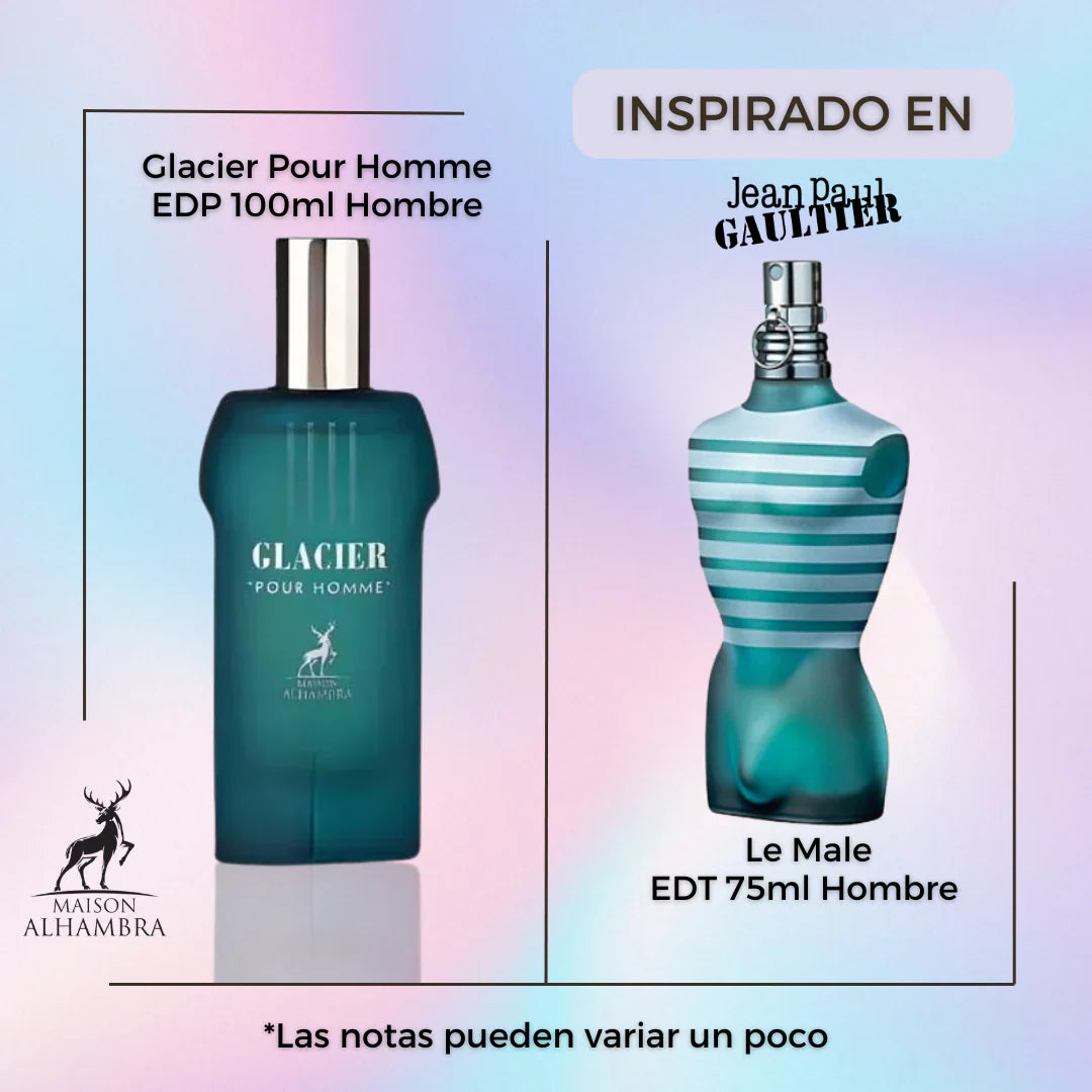 GLACIER POUR HOMME