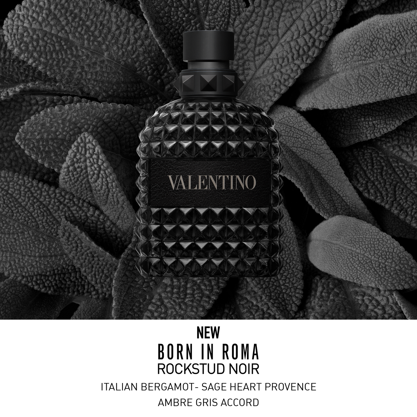 VALENTINO - UOMO BORN IN ROMA ROCKSTUD NOIR EDT